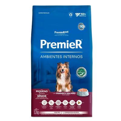 Ração Premier Ambientes Internos Cães Sênior Raças Pequenas
