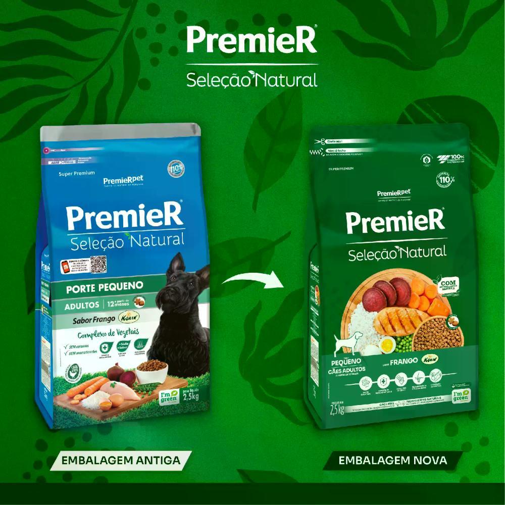Ração Premier Seleção Natural Cães Adultos Raças Pequenas Frango - 3