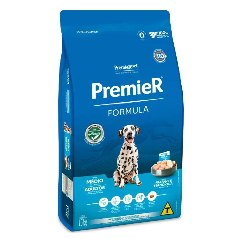 Ração Premier Formula Cães Adultos Raças Médias Frango - 2