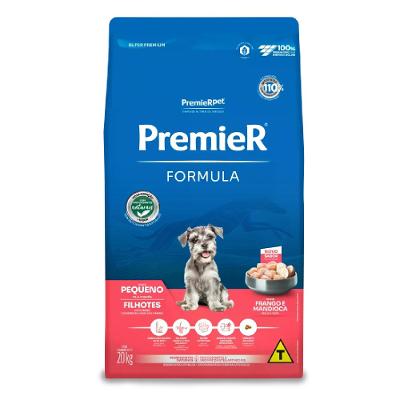 Ração Premier Formula Cães Filhotes Raças Pequenas Frango