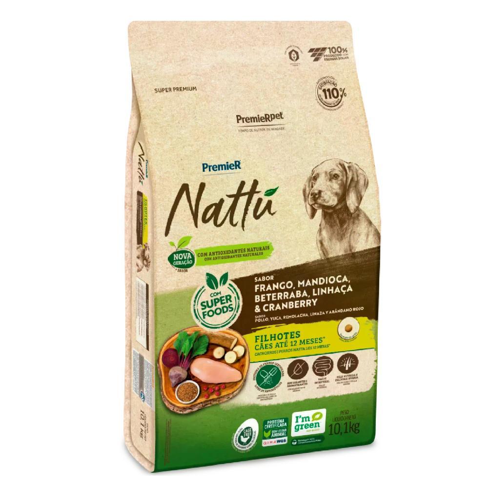 Ração Premier Nattu Cães Filhotes Mandioca - 2