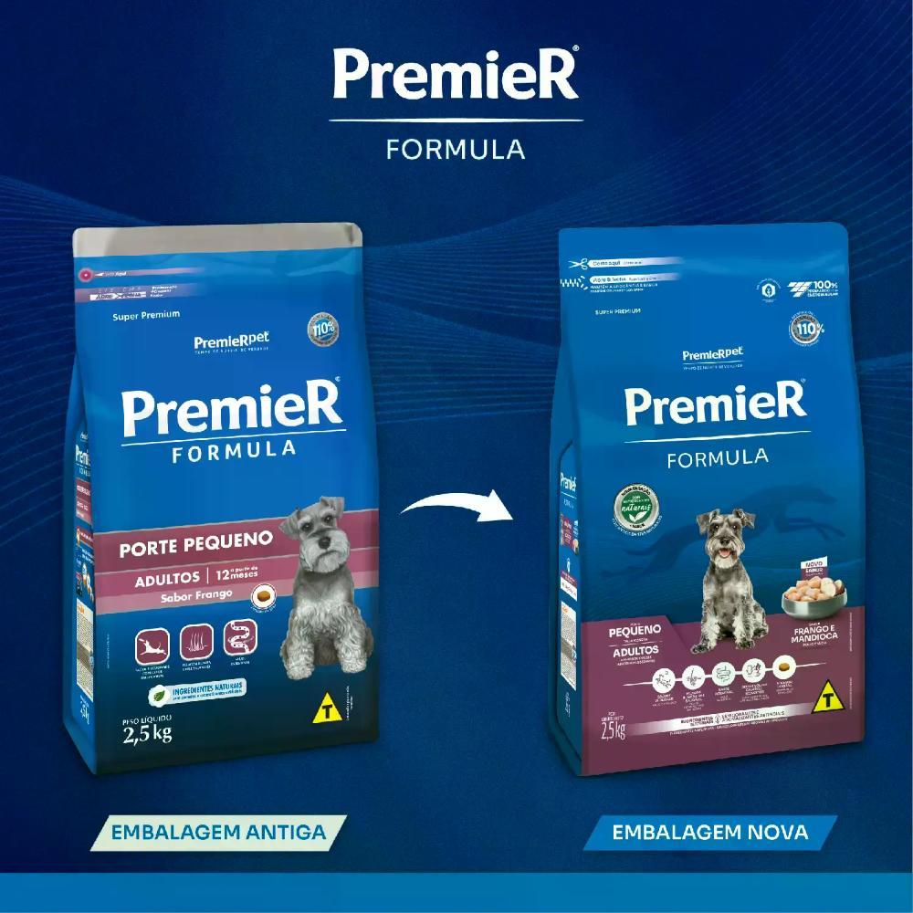 Ração Premier Formula Cães Adultos Raças Pequenas Frango - 3