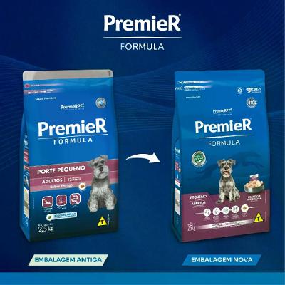 Ração Premier Formula Cães Adultos Raças Pequenas Frango