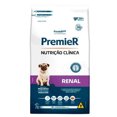 Ração Premier Nutrição Clínica Renal Cães Adultos Raças Pequenas