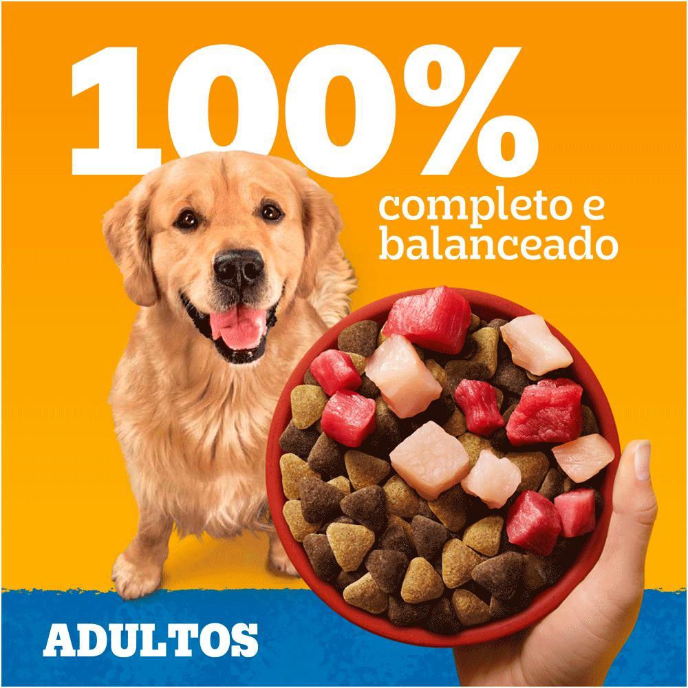 Ração Pedigree Cães Adultos Raças Médias e Grandes Carne, Frango e Cereais - 10