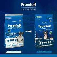 Ração Premier Ambientes Internos Cães Castrados Adultos Frango e Salmão - 8