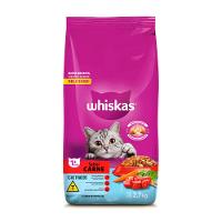 Ração Whiskas Gatos Adultos Castrados Carne - 3