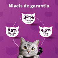 Ração Whiskas Gatos Adultos Castrados Carne - 7
