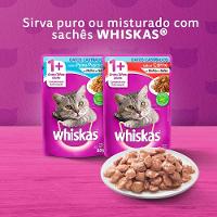 Ração Whiskas Gatos Adultos Castrados Carne - 8