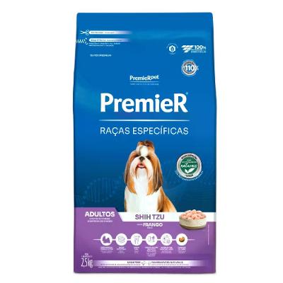 Ração Premier Raças Específicas Shih Tzu Adultos Frango