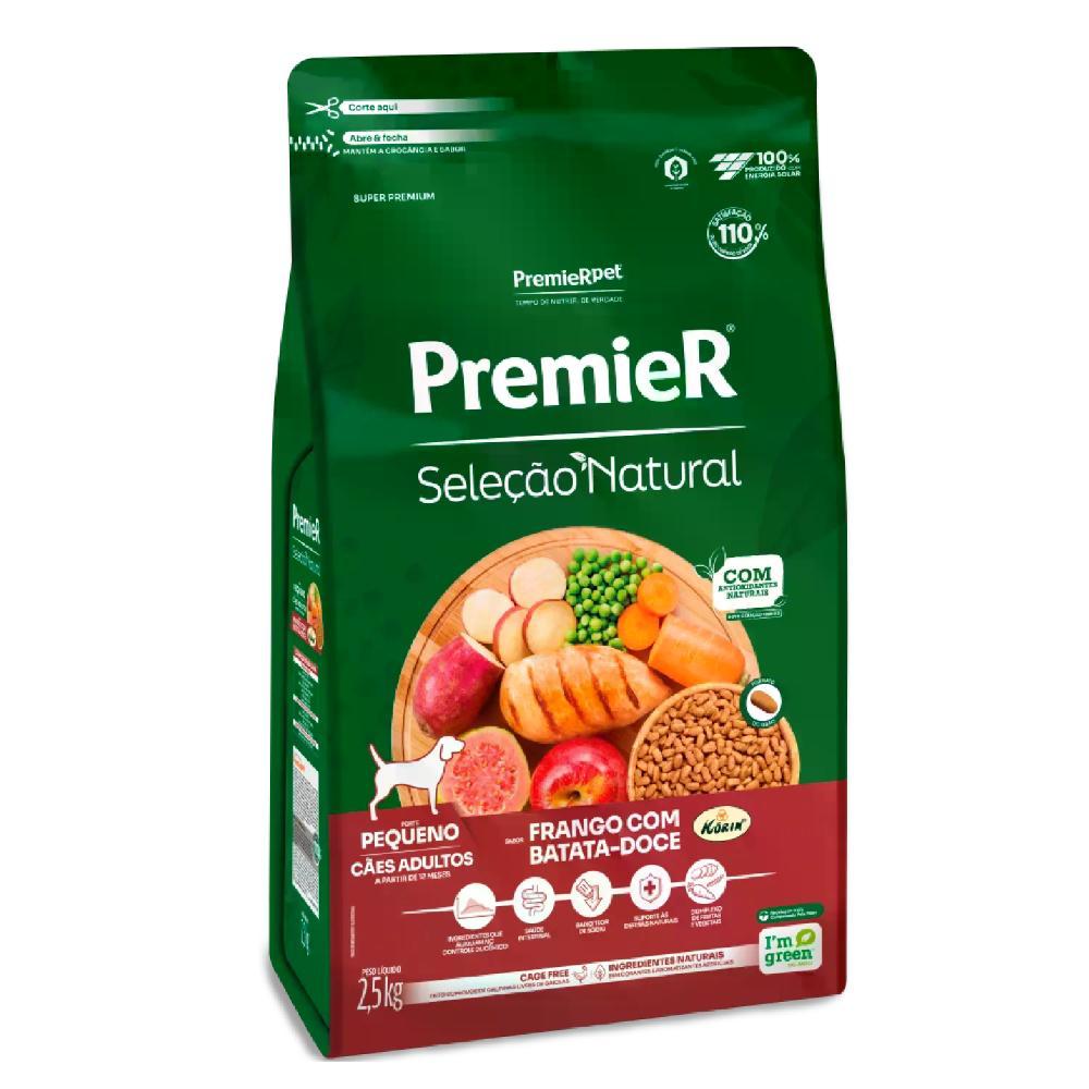 Ração Premier Seleção Natural Cães Adultos Raças Pequenas Frango com Batata Doce - 2