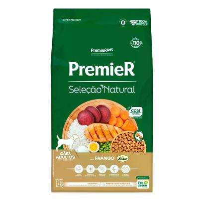 Ração Premier Seleção Natural Cães Adultos Frango Korin