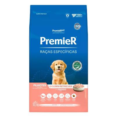 Ração Premier Raças Específicas Golden Retriever Filhotes Sabor Frango