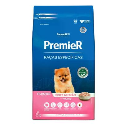 Ração Premier Raças Específicas Spitz Alemão Filhotes Frango
