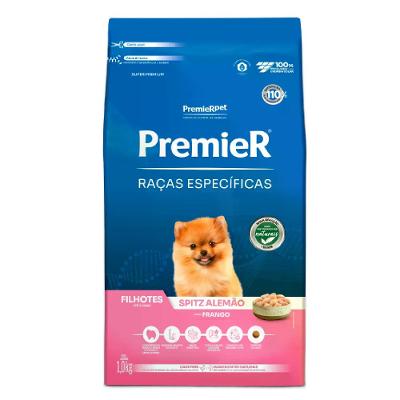 Ração Premier Raças Específicas Spitz Alemão Filhotes Frango