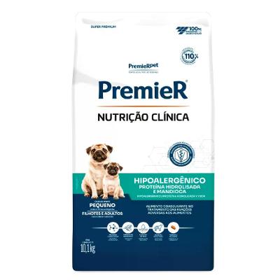 Ração Premier Nutrição Clínica Hipoalergênico Cães Raças Pequenas Proteína Hidrolisada