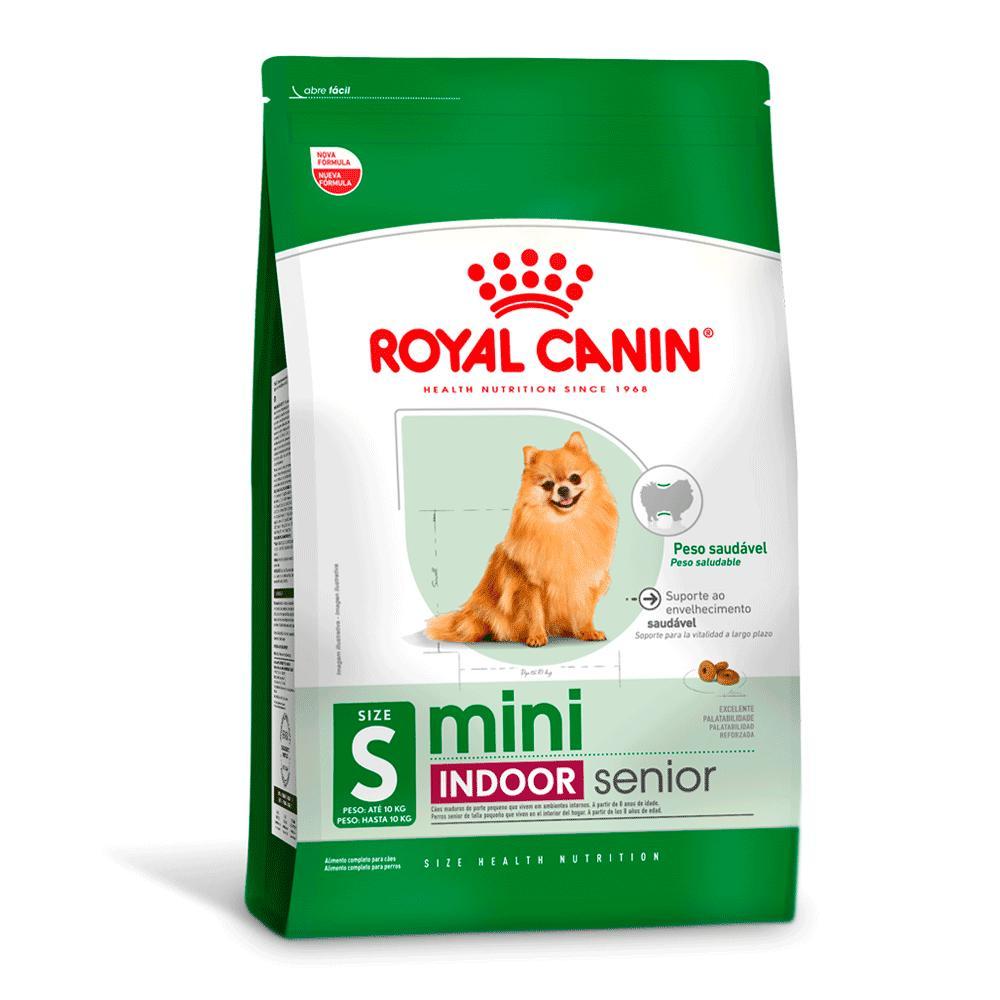 Ração Royal Canin Mini Indoor Senior para Cães Idosos de Porte Pequeno com 8+ - 1