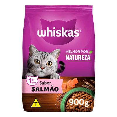 Ração Whiskas Gatos Adultos Melhor Por Natureza Salmão