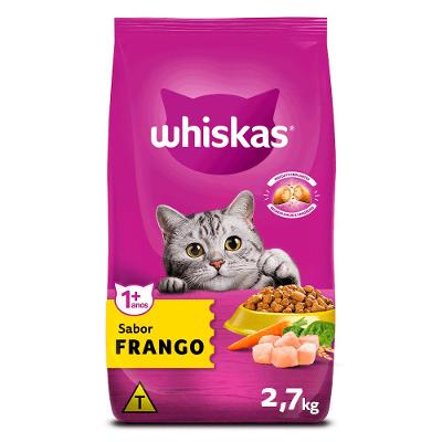 Ração Whiskas Gatos Adultos Frango