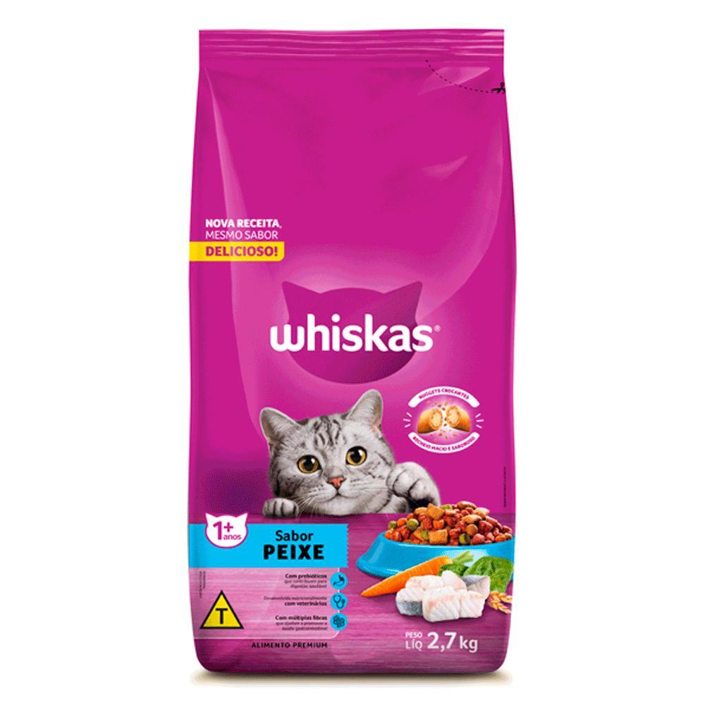 Ração Whiskas Gatos Adultos Peixe - 2