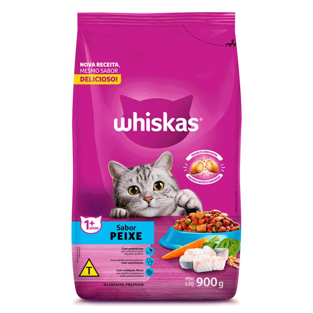 Ração Whiskas Gatos Adultos Peixe - 10