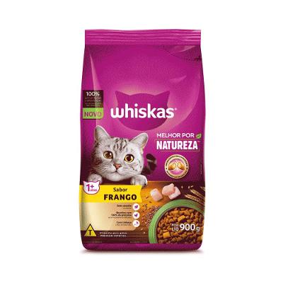 Ração Whiskas Gatos Adultos Melhor Por Natureza Frango