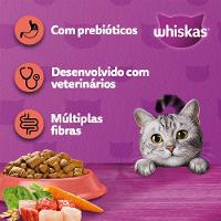 Ração Whiskas Gatos Adultos Mix Carne - 3