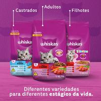 Ração Whiskas Gatos Adultos Mix Carne - 8