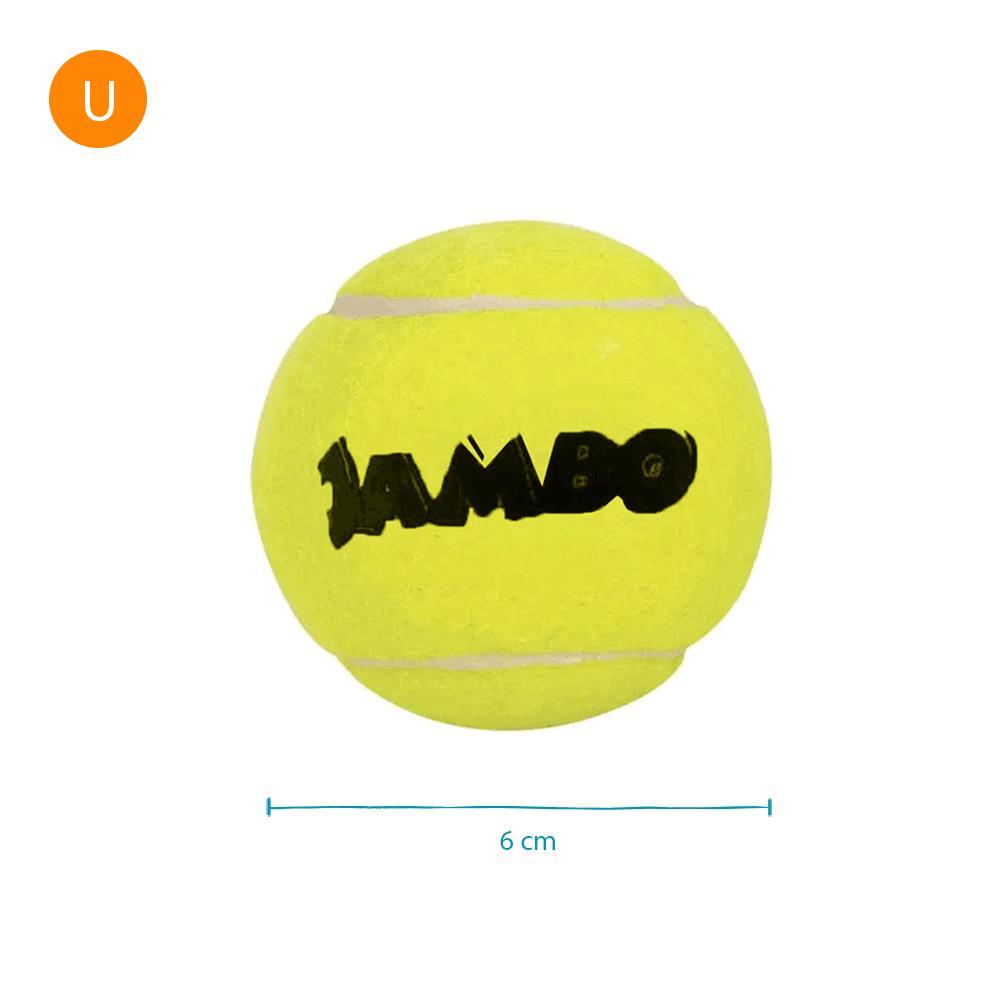 Bola de Tênis Amarela para Cães Jambo - 3