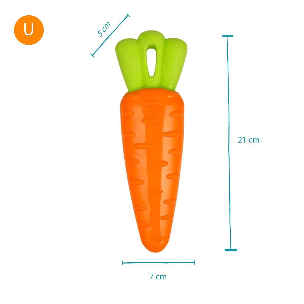 Brinquedo Mordedor Veg Sound Cenoura Jambo - 3