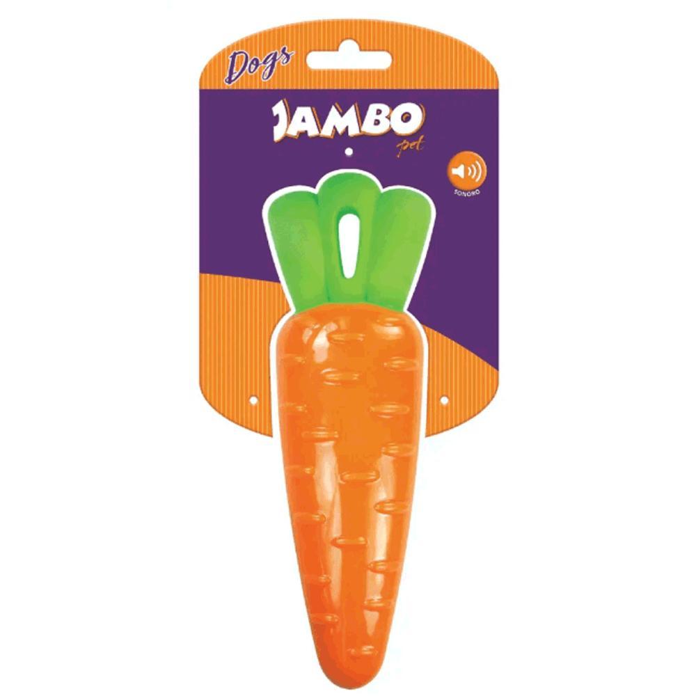 Brinquedo Mordedor Veg Sound Cenoura Jambo - 7