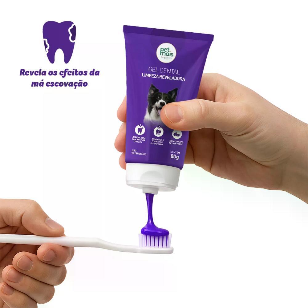 Gel Dental Petmais Limpeza Reveladora - 3