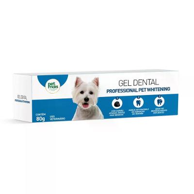 Gel Dental Pet Whitening Branqueador Petmais