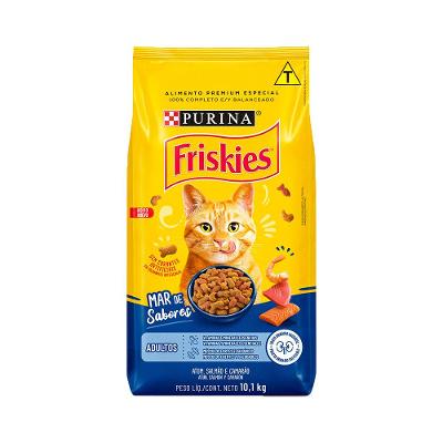 Ração Friskies Gatos Adultos Mar de Sabores