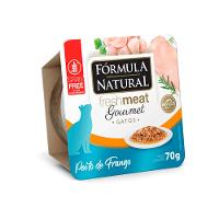 Ração Úmida Fórmula Natural Fresh Meat Gourmet Gatos Adultos Peito de Frango - 1