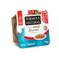 Ração Úmida Fórmula Natural Fresh Meat Gourmet Gatos Adultos Carne Desfiada - 1