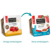 Ração Úmida Fórmula Natural Fresh Meat Gourmet Gatos Adultos Carne Desfiada - 2