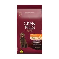 Ração GranPlus Menu Cães Sênior Portes Médio e Grande Frango e Arroz - 1