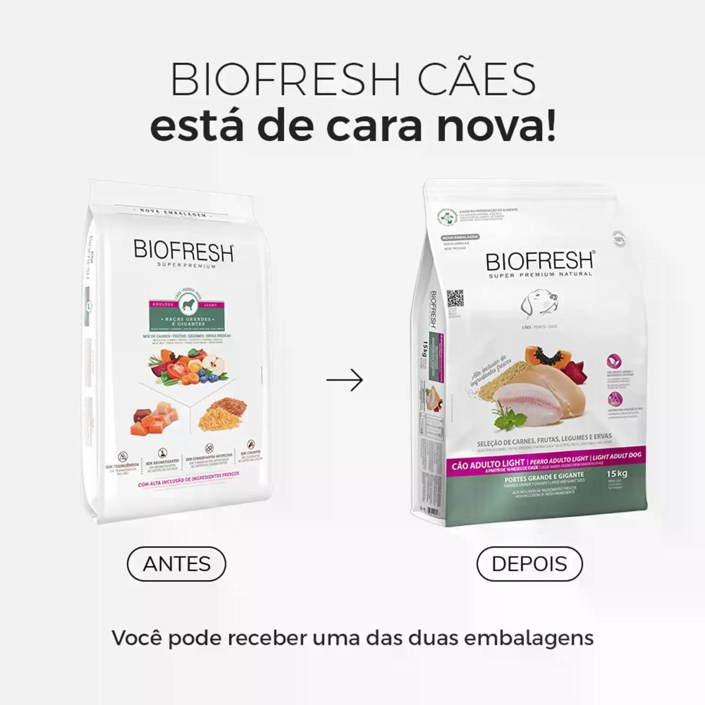 Ração Biofresh Light Cães Adultos Raças Grandes e Gigantes - 2