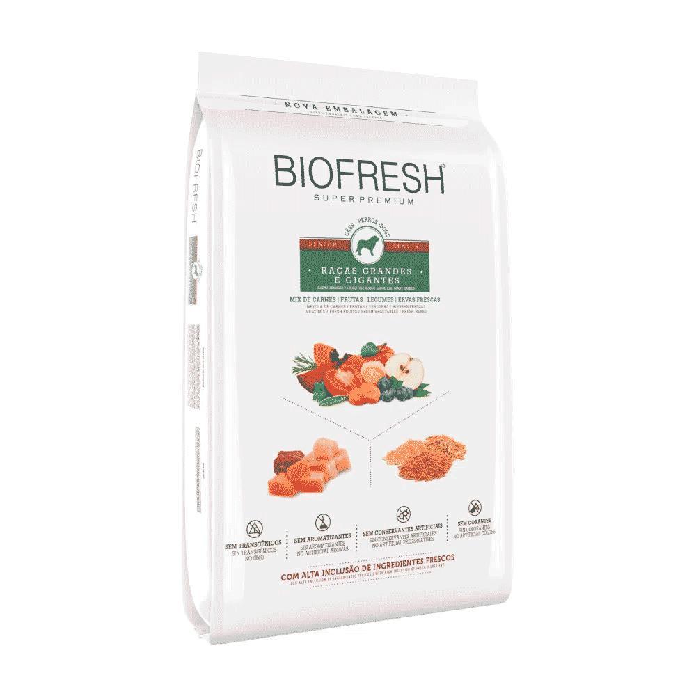 Ração Biofresh Cães Sênior Raças Grandes e Gigantes - 10