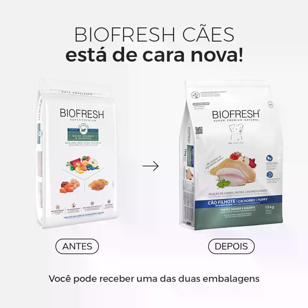 Ração Biofresh Cães Filhotes Raças Grandes e Gigantes - 3