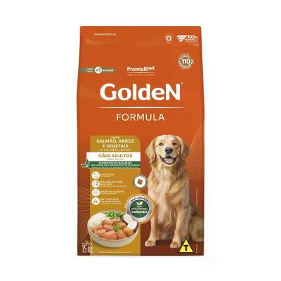 Ração Golden Fórmula Cães Adultos Salmão e Arroz
