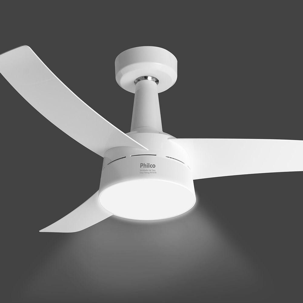 Ventilador de Teto Philco Silencioso 145W Easy Fitting PVT07B - 3