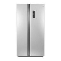 Geladeira 489L Philco Eco Inverter Side By Side Inox PRF504I - 1