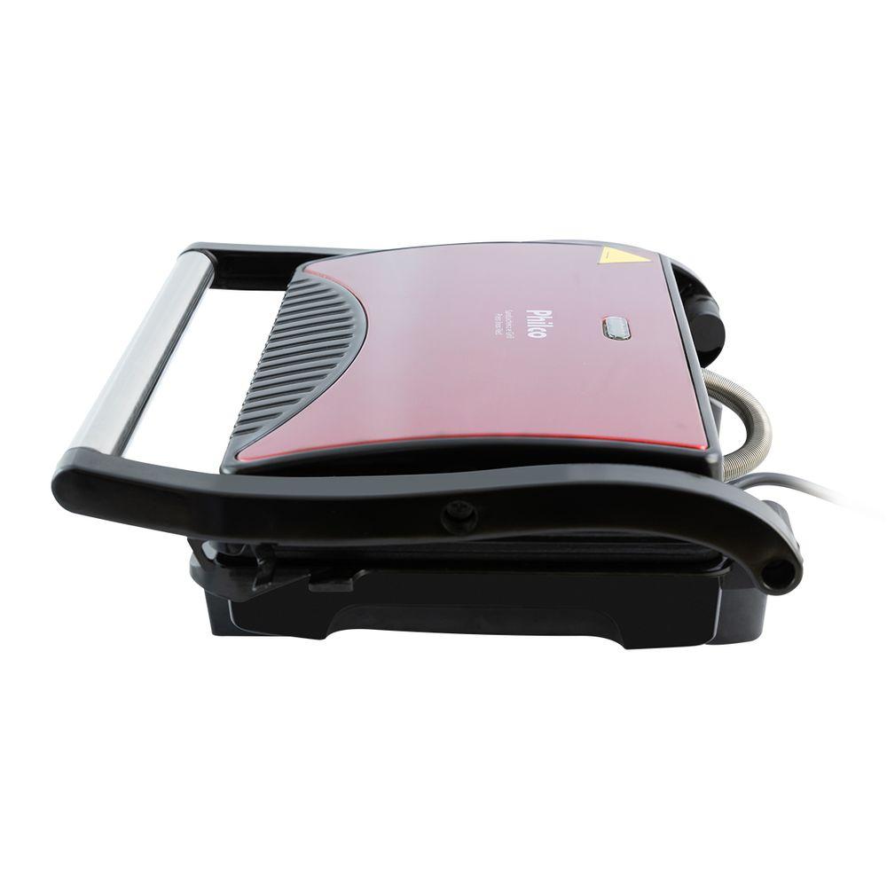 Sanduicheira e Grill Philco Press Inox Red 1200W - 3