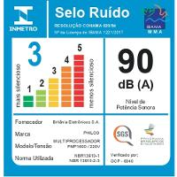 Multiprocessador Philco PMP1600P 9 em 1 1700W - 8