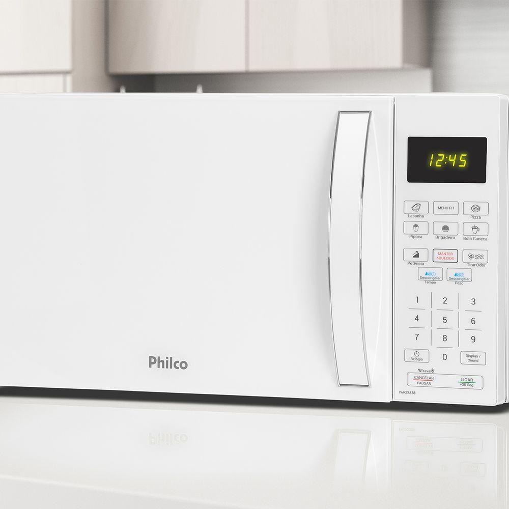 Micro-ondas 28L Philco Multifunções Branco 1400W PMO27BB - 5