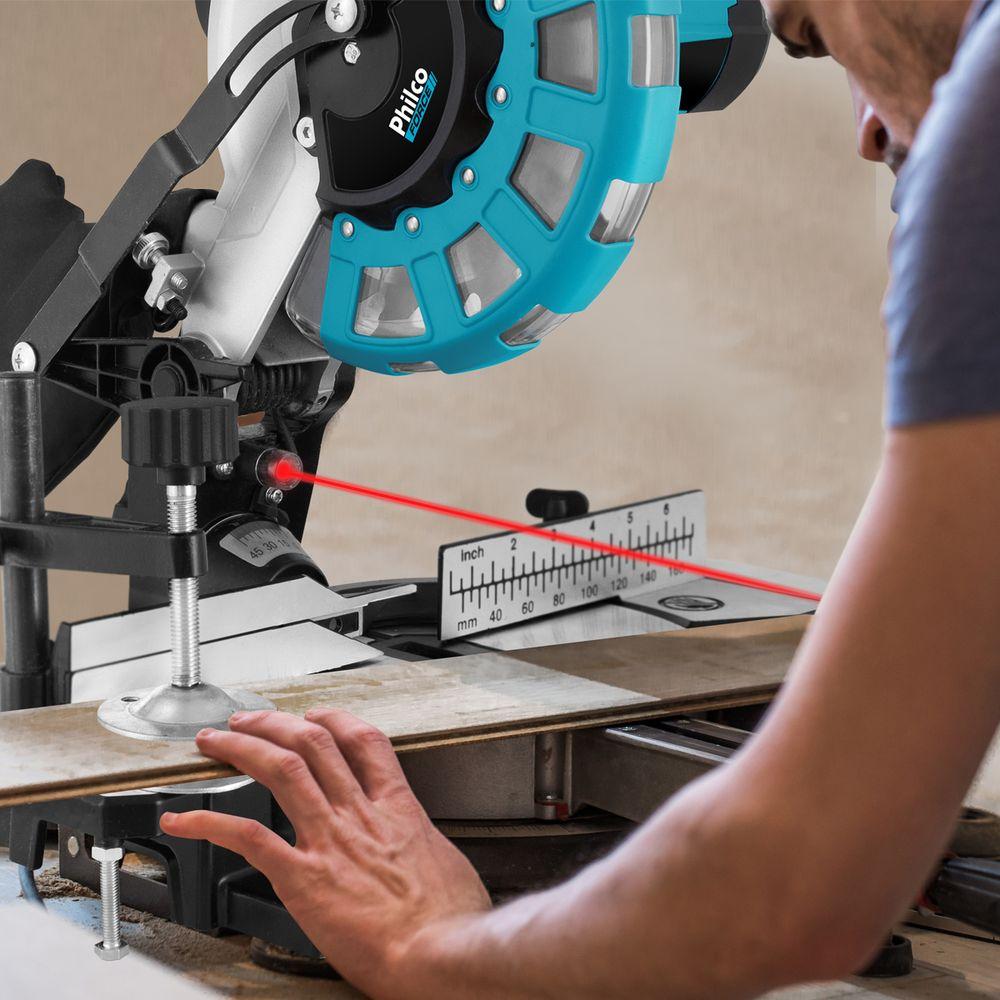 Serra Esquadria Philco 8" Guia Laser/Led 1500W - 5