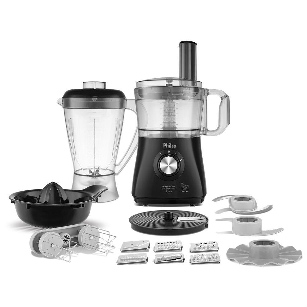Multiprocessador Philco 1000W 12 em 1 All In One Maximus - 1