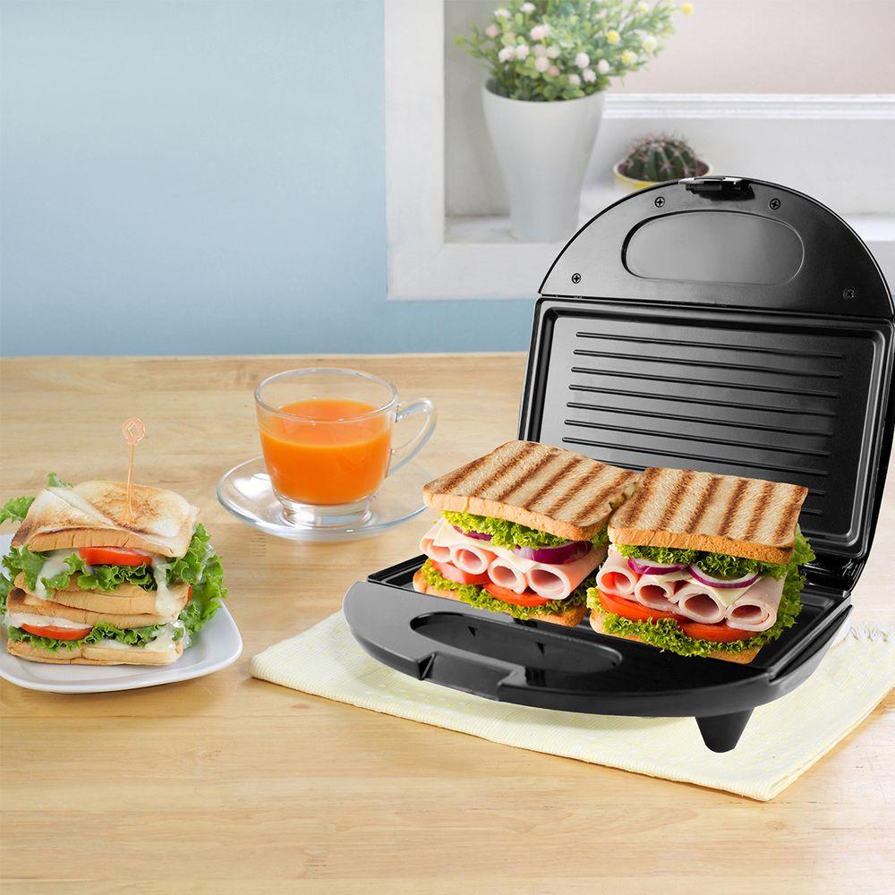 Mini Grill e Sanduicheira Philco Inox Preto 750W - 6